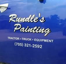 Rundles Painting Truck
